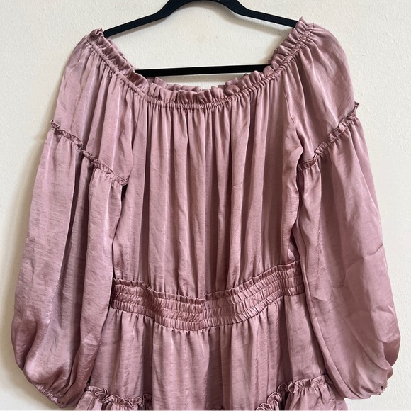 MISA Los Angeles Romi Dress In Mauve Small - Picture 5 of 8